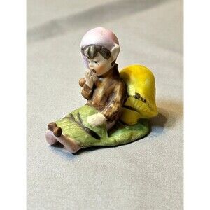 Josef Originals Garden Pixie Yawning Elf